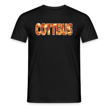 Cottbus - T-shirt homme - noir - Devant - AI Model Male 178 light (178cm)
