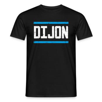 Dijon - Männer T-Shirt - Schwarz - Vorne - AI Model Male 178 light (178cm)