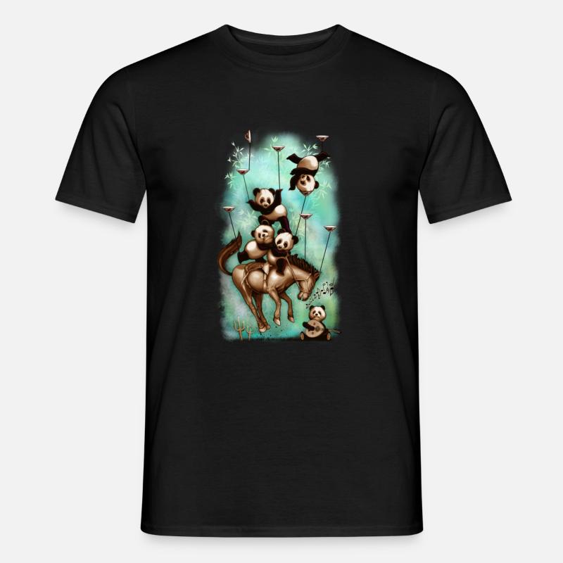 acrobatrodeo_MARKET - Männer T-Shirt - Schwarz