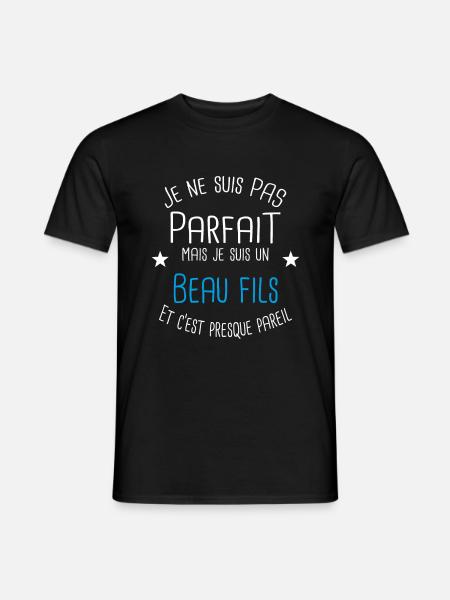 Beau fils - T-shirt homme - noir