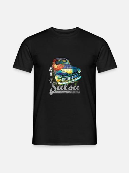 salsa - Men's T-Shirt - black
