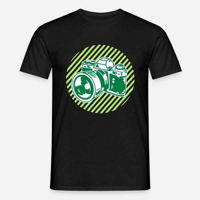camera2 - T-shirt homme - noir