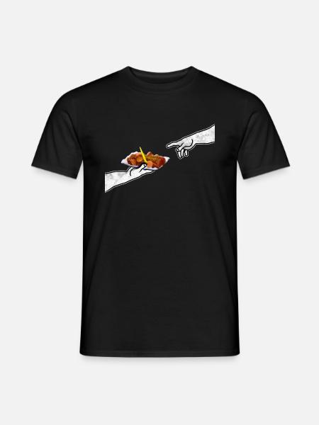 The Divine Currywurst - Men's T-Shirt - black