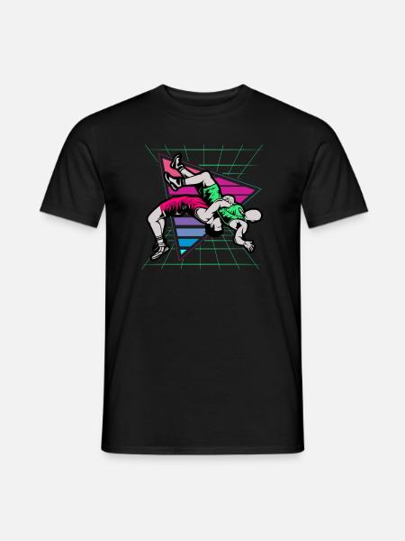 Ringen, Ringen Ringer, 2021, - Männer T-Shirt - Schwarz