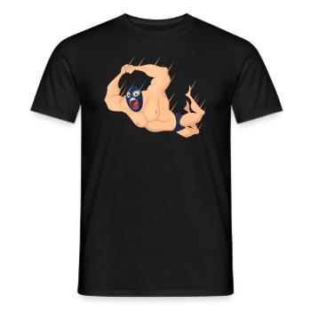 lucha libre, lucha libre mexikanisch, Wrestling, - Männer T-Shirt - Schwarz - Vorne - AI Model Male 178 light (178cm)