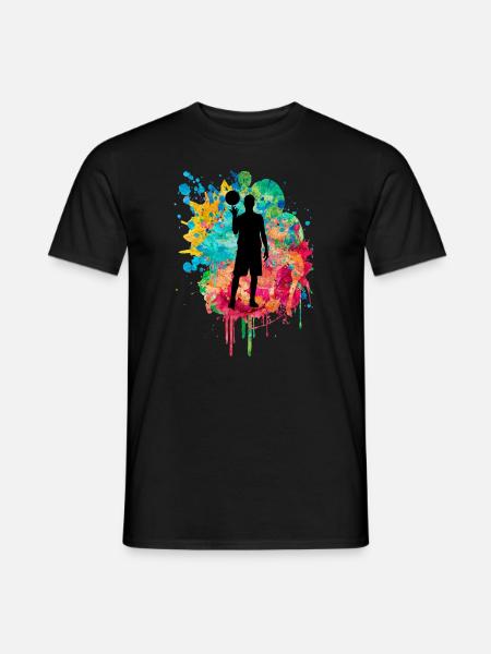 Basketball Players - Men's T-Shirt - black