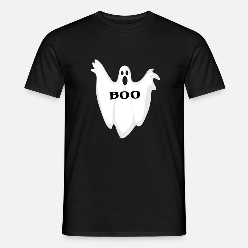 Geist Gespenst - Männer T-Shirt - Schwarz