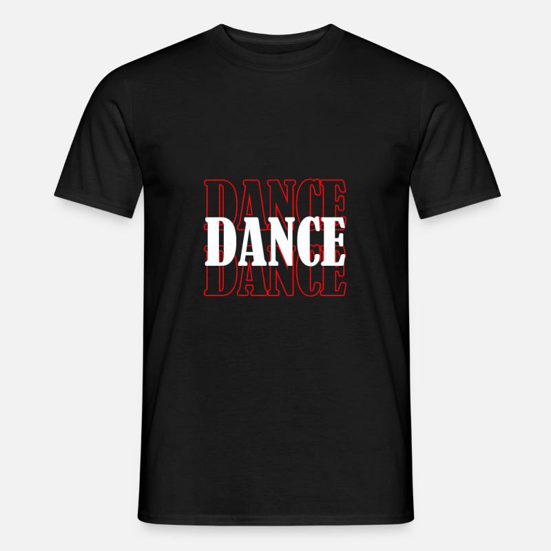Tanzen - Männer T-Shirt - Schwarz