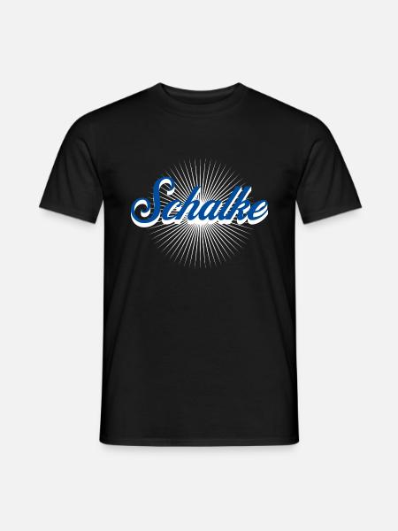 Schalke - Männer T-Shirt - Schwarz