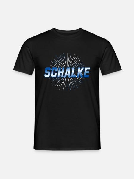 Schalke - Männer T-Shirt - Schwarz