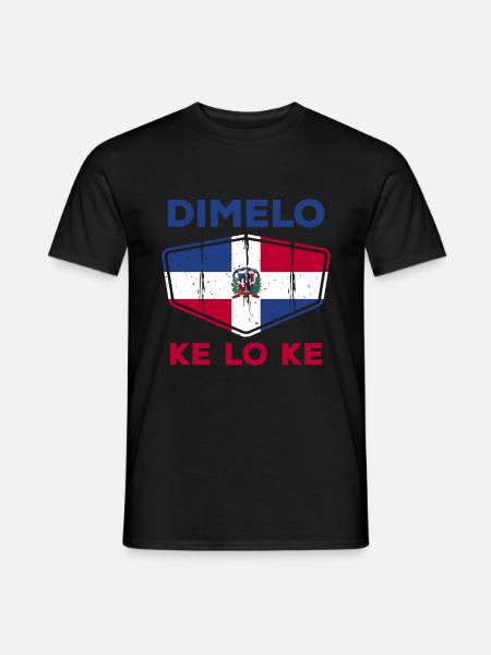 Dimelo Ke Lo Ke - Männer T-Shirt - Schwarz