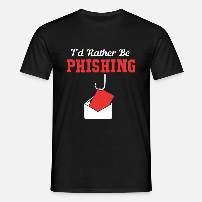 Cybersecurity Cyber Programmierer Hacker - Männer T-Shirt - Schwarz