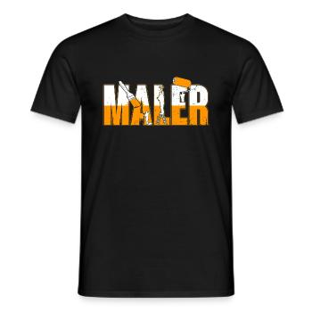 Maler | Lackierer Meister Gesellenprüfung - Männer T-Shirt - Schwarz - Vorne - AI Model Male 178 light (178cm)