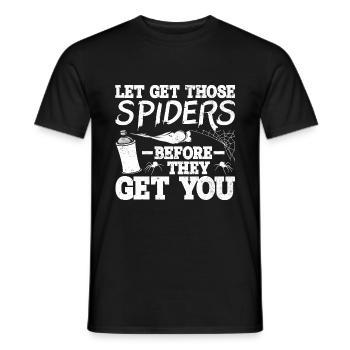 Kammerjäger Geschenk Schädlingsbekämpfer Entwester - Männer T-Shirt - Schwarz - Vorne - AI Model Male 178 light (178cm)