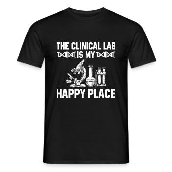 Medizinische Laboranten | Labor Chemie Geschenke - Männer T-Shirt - Schwarz - Vorne - AI Model Male 178 light (178cm)