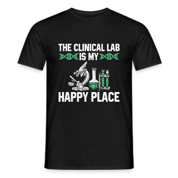 Medizinische Laboranten | Labor Chemie Geschenke - Männer T-Shirt - Schwarz - Vorne - AI Model Male 178 light (178cm)