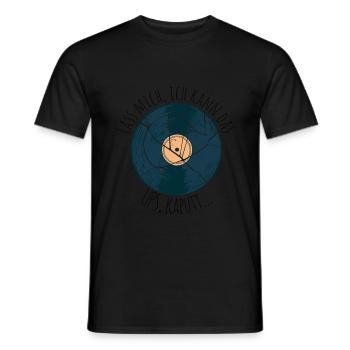 Lustiger Spruch Lass mich ich kann das Ups kaputt - Männer T-Shirt - Schwarz - Vorne - AI Model Male 178 light (178cm)