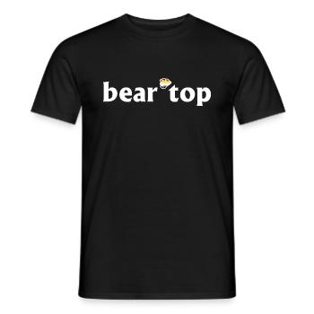 beartop - Männer T-Shirt - Schwarz - Vorne - AI Model Male 178 light (178cm)