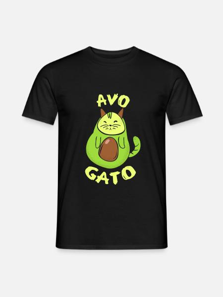 süßes Katzengeschenk - Männer T-Shirt - Schwarz