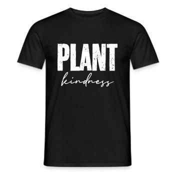 Plant Kindness Cool Plant Lover Environmentalist - Männer T-Shirt - Schwarz - Vorne - AI Model Male 178 light (178cm)