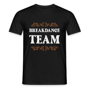Équipe de breakdance - T-shirt homme - noir - Devant - AI Model Male 178 light (178cm)