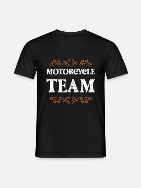 Motorcycle Crew - Männer T-Shirt - Schwarz