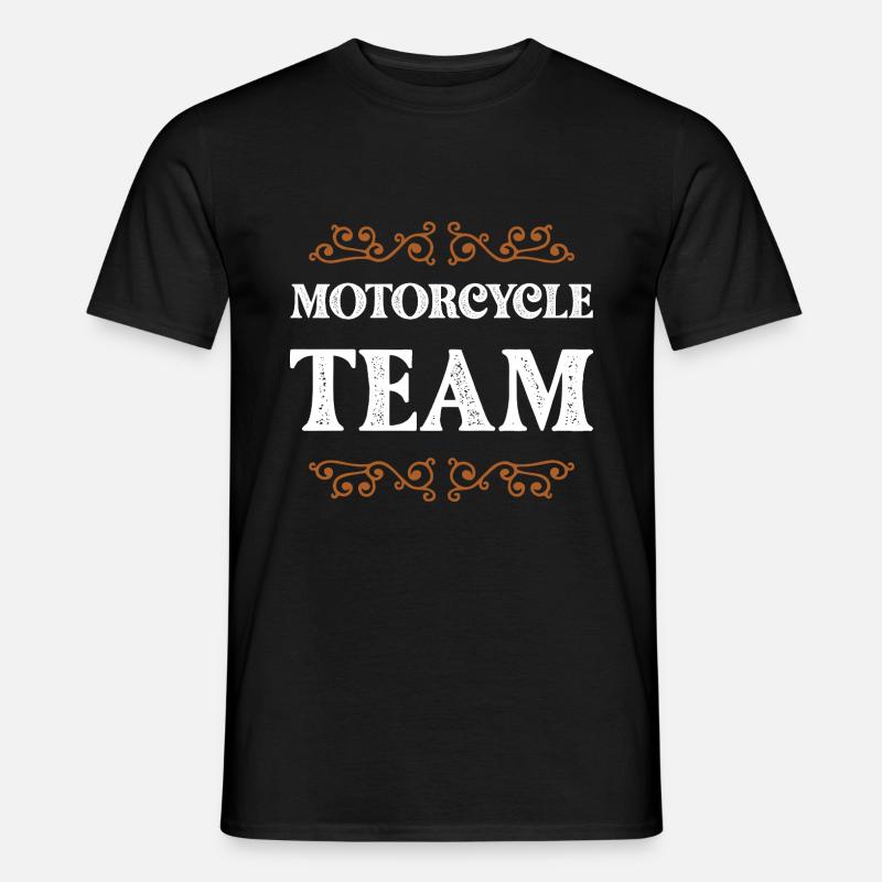 Motorcycle Crew - Männer T-Shirt - Schwarz