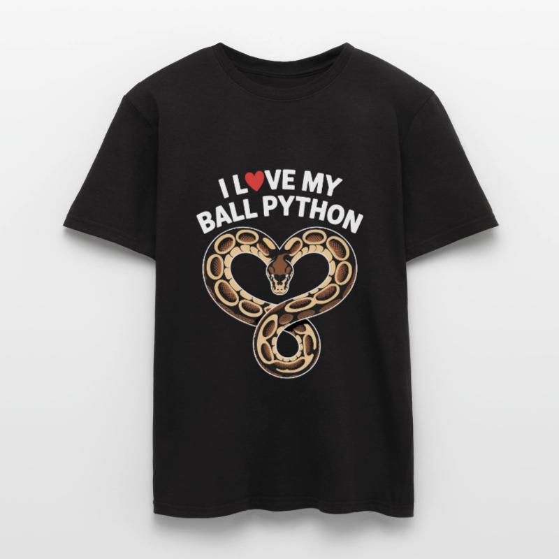 J’adore mon python royal ! Roi python T-shirt homme