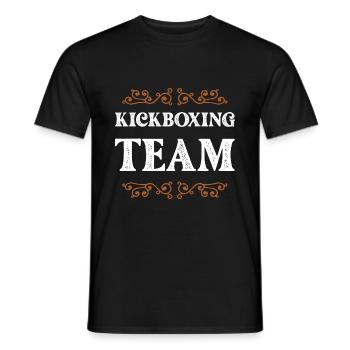 Kickboxing Crew - Men's T-Shirt - black - Front - AI Model Male 178 light (178cm)