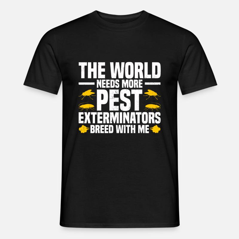 Pest Control - Männer T-Shirt - Schwarz
