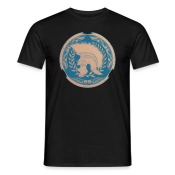 Centurion romain - T-shirt homme - noir - Devant - AI Model Male 178 light (178cm)
