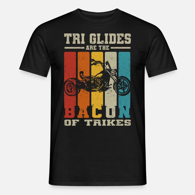 Tri Gliders - Männer T-Shirt - Schwarz