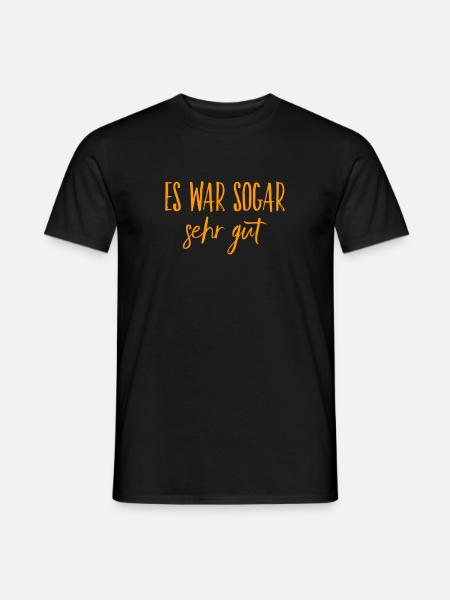 mir hat es sehr gefallen - Männer T-Shirt - Schwarz