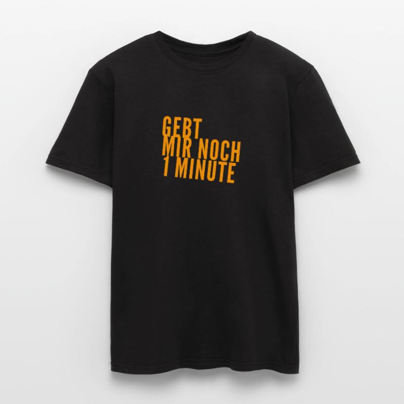 es wird ein wenig später Männer T-Shirt
