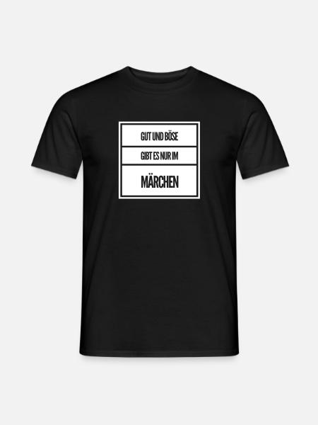 Märchen sind nicht mein Ding - Männer T-Shirt - Schwarz