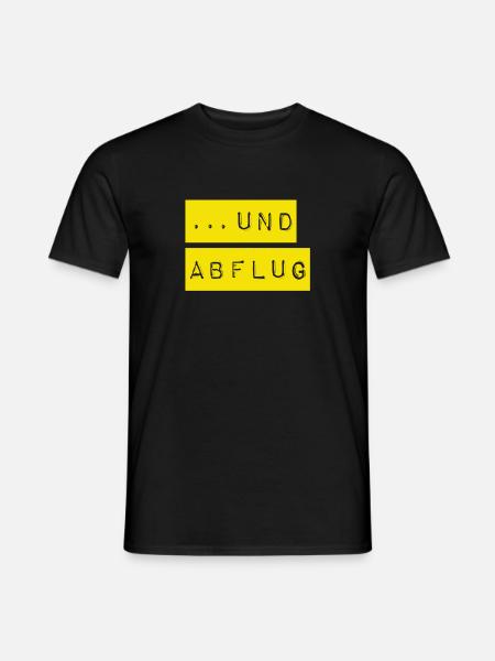 auf geht`s - Männer T-Shirt - Schwarz