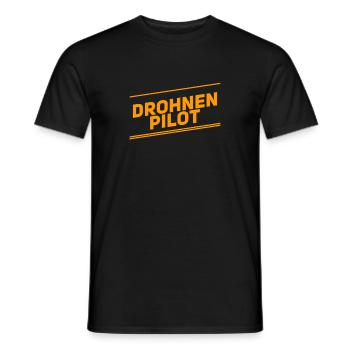 Drohnen sind toll - Männer T-Shirt - Schwarz - Vorne - AI Model Male 178 light (178cm)