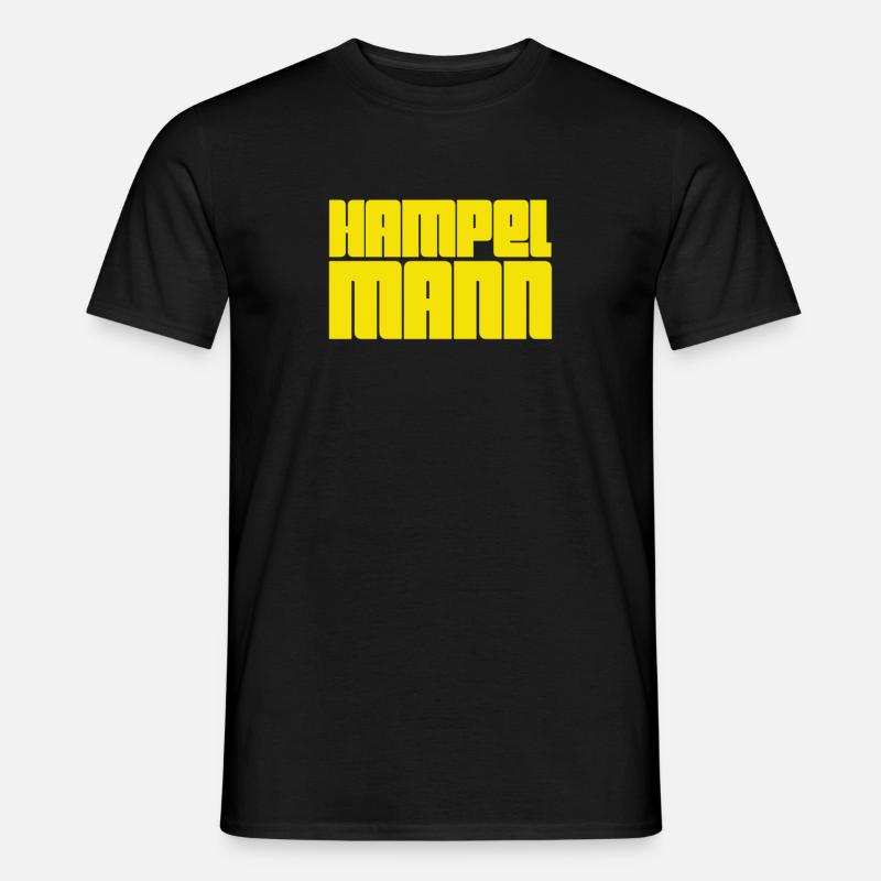 ich bin ein Hampelmann - Männer T-Shirt - Schwarz