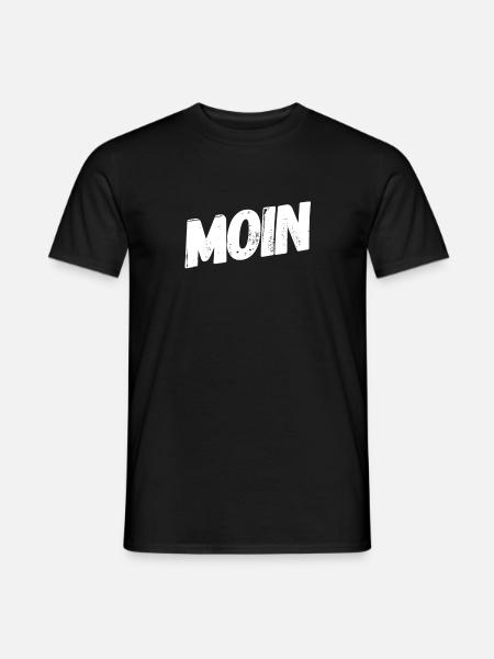 guten Morgen auf norddeutsch - Männer T-Shirt - Schwarz