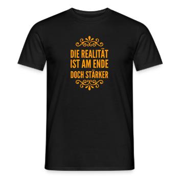 La vérité prévaut - T-shirt homme - noir - Devant - AI Model Male 178 light (178cm)