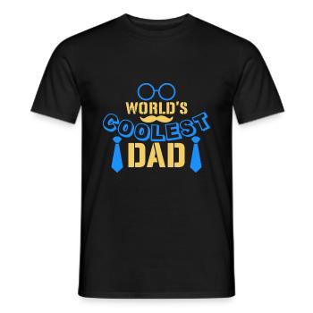 World best okay Daddy, Dad you're right Okay - Men's T-Shirt - black - Front - AI Model Male 178 light (178cm)