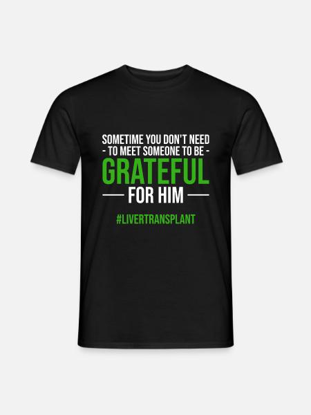 Organspender - Männer T-Shirt - Schwarz