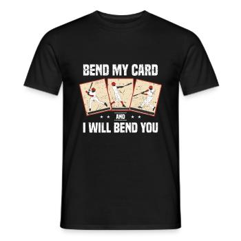 Sammelkarten | Kartenspiele Karte Sammler Geschenk - Männer T-Shirt - Schwarz - Vorne - AI Model Male 178 light (178cm)