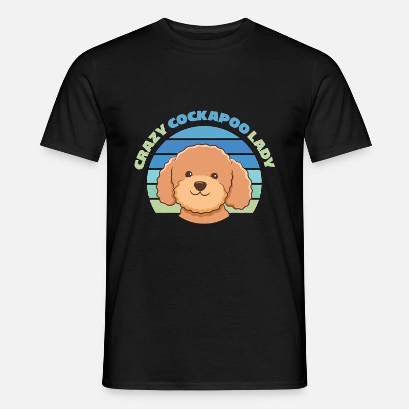 Cockapoo - Männer T-Shirt - Schwarz