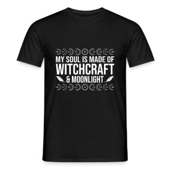 Hexen Sprüche | Hexe Hexerei Hexenwerk Geschenke - Männer T-Shirt - Schwarz - Vorne - AI Model Male 178 light (178cm)