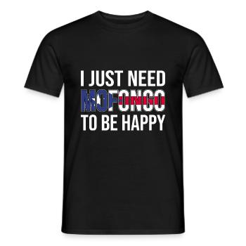 Puerto Rico Flagge | Puerto Ricaner Geschenkideen - Männer T-Shirt - Schwarz - Vorne - AI Model Male 178 light (178cm)