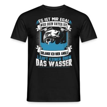 Es ist mir egal wer ... - Männer T-Shirt - Schwarz - Vorne - AI Model Male 178 light (178cm)