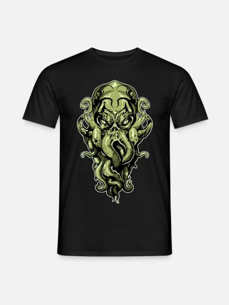 Cthulhu Lovecraft - Men's T-Shirt - black