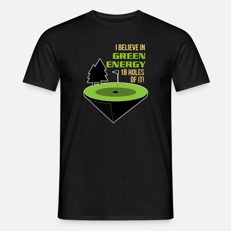 Golf Golf - Männer T-Shirt - Schwarz