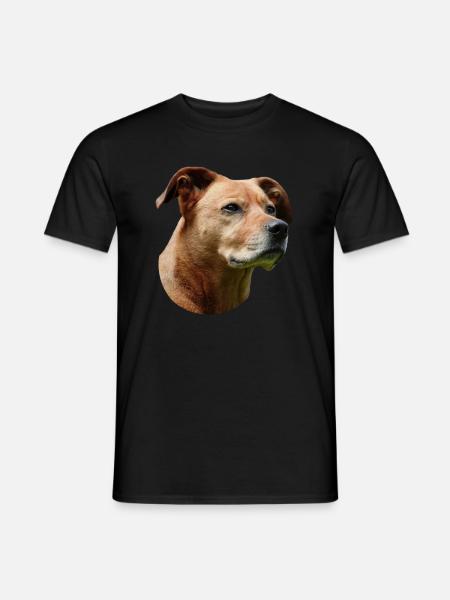 Staffordshire Bull Terrier - Men's T-Shirt - black